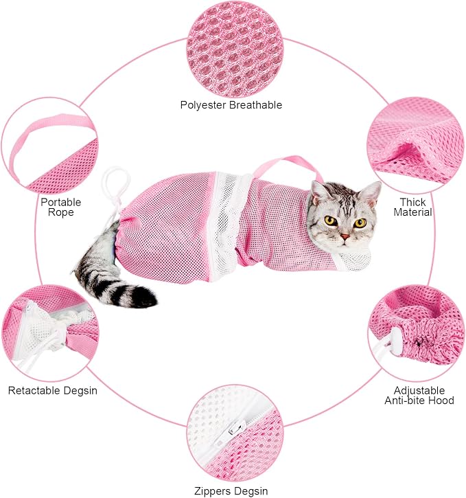 Cat Grooming Washing Bag - Image 2