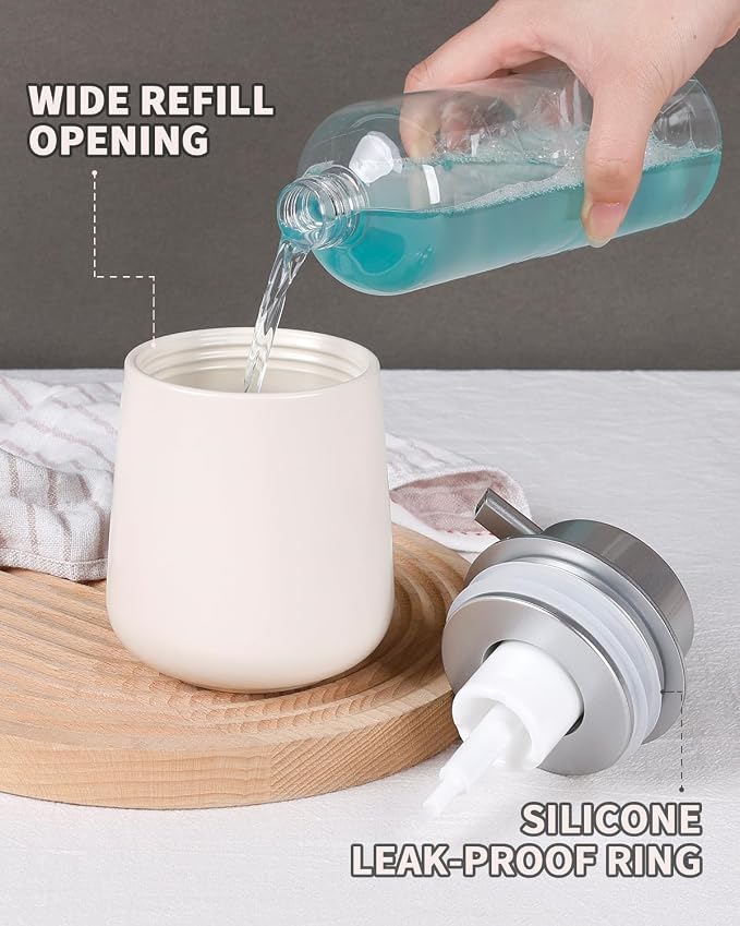 Bosilunlife Ceramic Foaming Soap Dispenser - Image 3