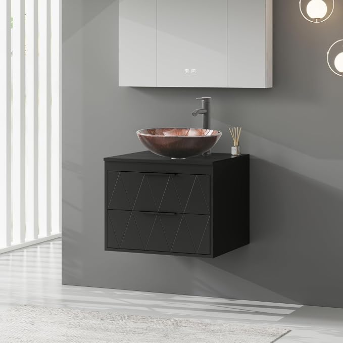 eclife 24" Floating Bathroom Vanities by eclife