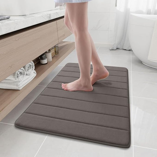 Buganda Memory Foam Bath Mat, 35.4" x 24", Ultra Soft and Non-Slip Bathroom Rugs by Buganda