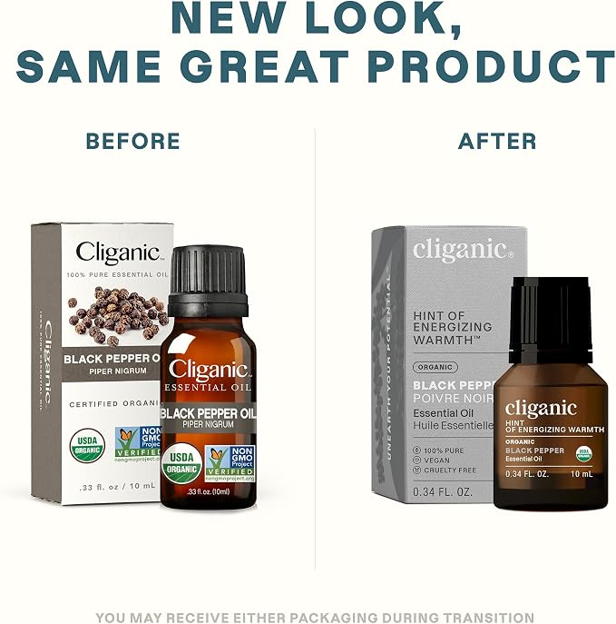Cliganic Organic Black Pepper Essential Oil, 100% Pure Natural - Image 2