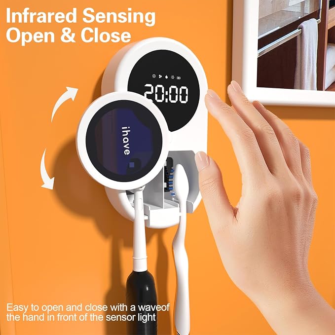 iHave Toothbrush Sanitizer Holder, UV Toothbrush Holders - Image 3