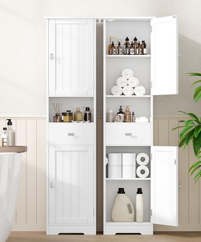 Akxoml Tall Bathroom Storage Cabinet - Image 2