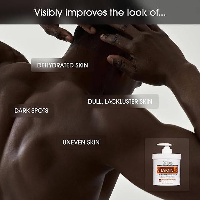 Advanced Clinicals Brightening Vitamin C Cream Moisturizer + Vitamin C Body Oil - Image 3