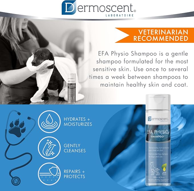 Dermoscent EFA Physio Shampoo for Dogs & Cats - Image 6
