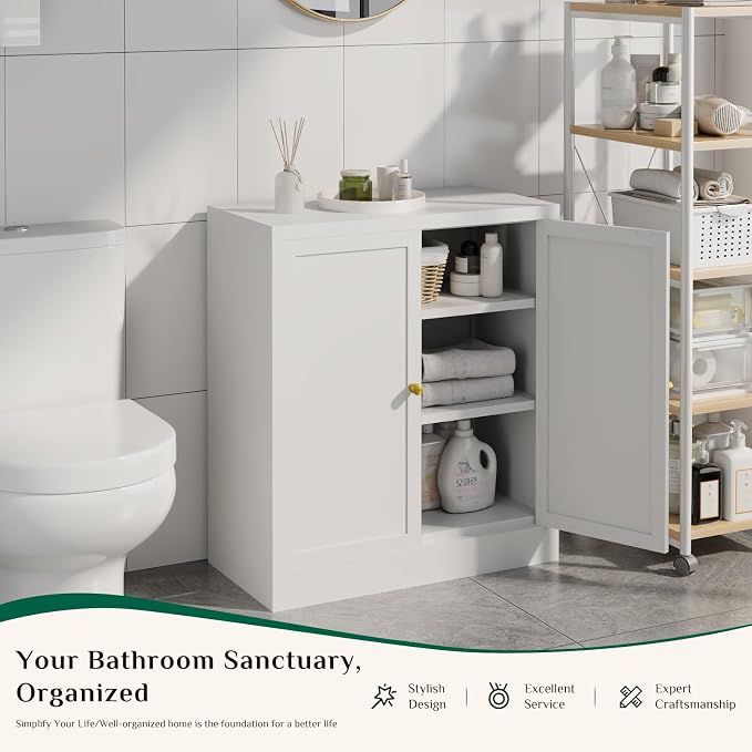 Storage Cabinet, Metal Bathroom Floor Organizers and Storage Cabinets, - Image 4