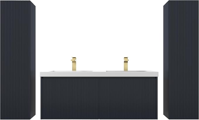Blossom 48 Inch Double Sink Bathroom Vanity - Image 8