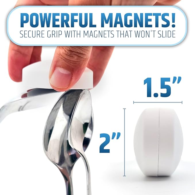 XL & Extra Heavy Powerful Anti-Billowing Magnetic Shower Curtain Weights - Image 8