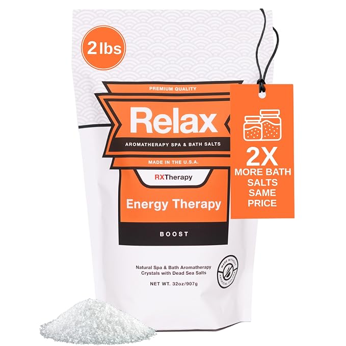 Relax Spa & Bath, Epsom & Dead Sea Salts, Aromatherapy Bath Salts by RelaxSpaBath