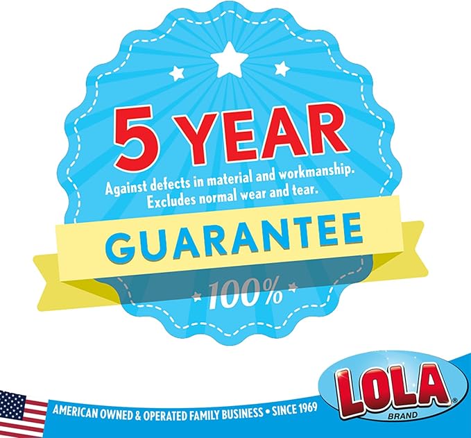 Toilet Brush and Holder Set, by LOLA, 2 Pack, Classic Version, Durable Bristles - Image 5