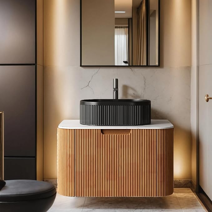 24 Inch Modern Floating Bathroom Vanity by Unknown