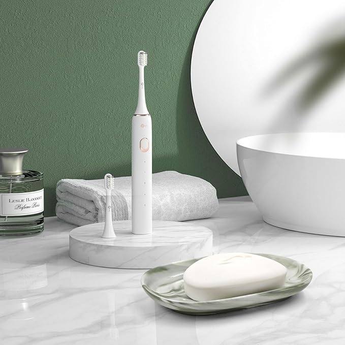 Elegant Ceramic Soap Dish for Shower - Image 2