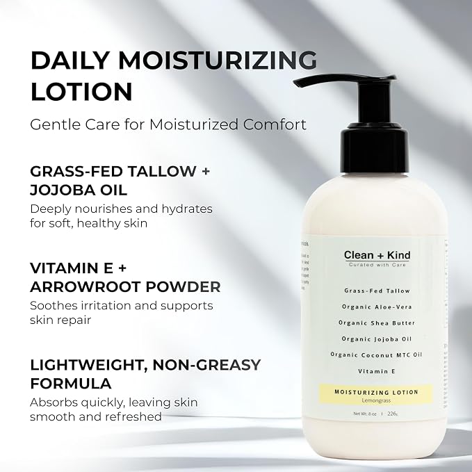 Daily Moisturizing Lotion – Tallow Body Lotion - Image 2