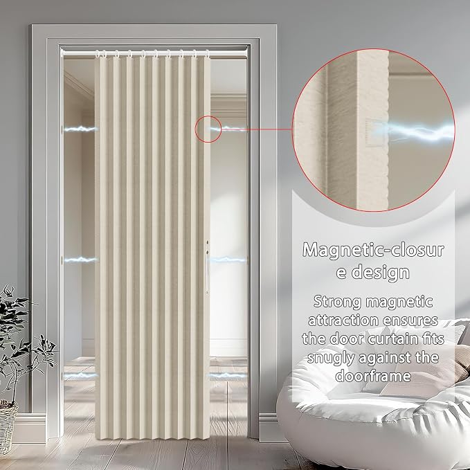 Accordion Door Curtain Set - Image 5