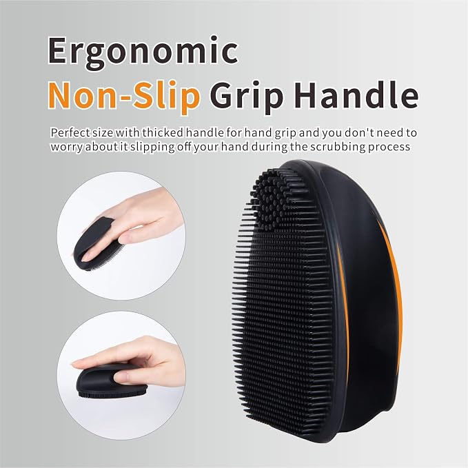 Silicone Face Scrubber, Soft Face Cleansing Brush, Face Pore Blackhead Remover - Image 5