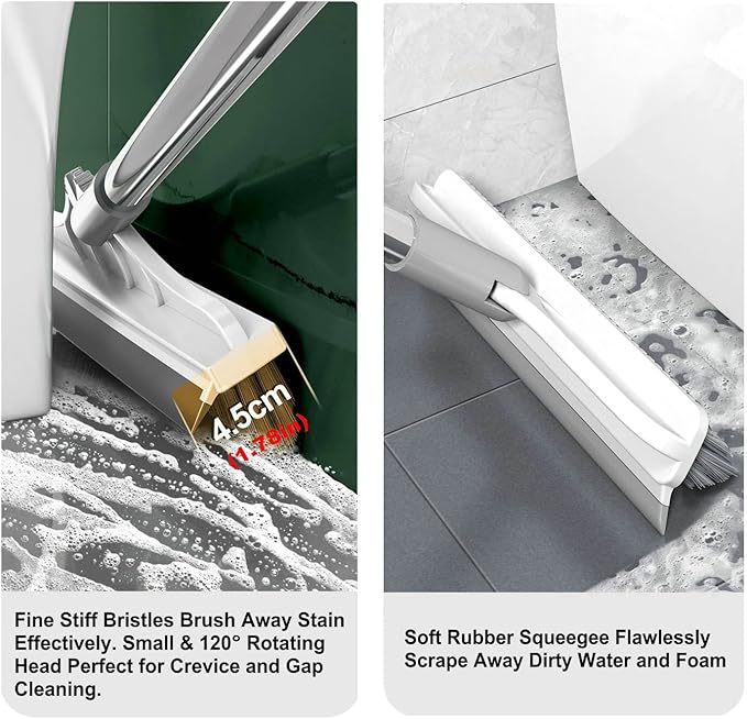 2 in 1 Floor Brush Scrubber - Image 2