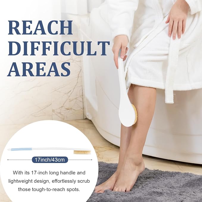 Back Scrubber for Shower, Shower Body Brush for Cleaning - Image 4
