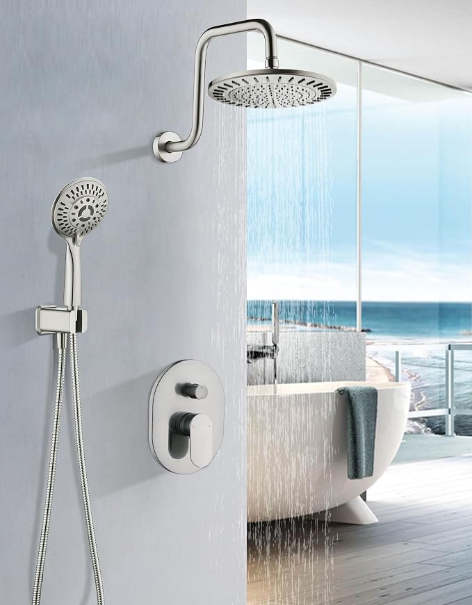 BRIGHT SHOWERS Shower Faucet Set, Shower System - Image 2