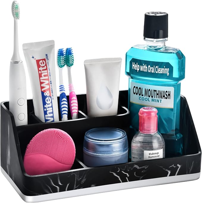 VITVITI Toothbrush Holders for Bathrooms, Bathroom Counter Organizer for Vanity by VITVITI