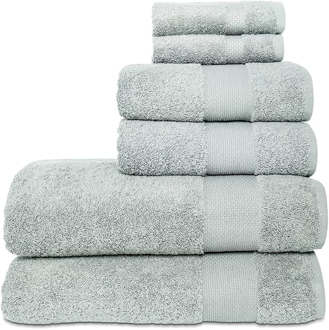 Hencely 6-Piece Bath Towel Set by HENCELY