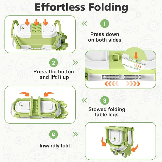 Collapsible Baby Bathtub for Newborns - Image 4
