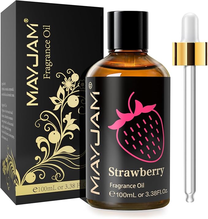 MAYJAM 100ML/3.38FL.OZ Strawberry Fragrance Oils by MAYJAM
