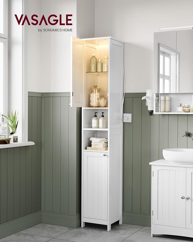 VASAGLE Tall Storage Cabinet - Image 2