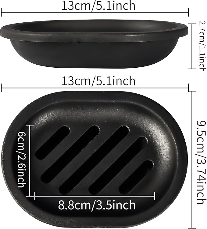Topsky Soap Dish for Shower, Soap Bar Holder Shower - Image 3