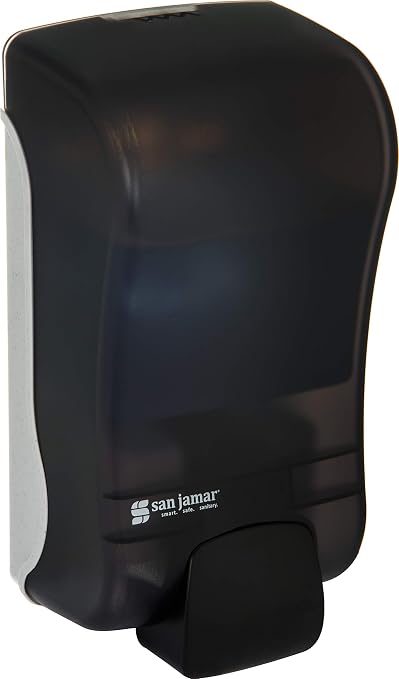 San Jamar SF1300TBK SF1300 Rely Manual Foam Soap Dispenser, 1300 mL - Image 2