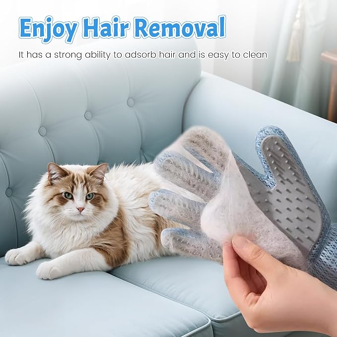 Pet Hair Removal Glove, for Dogs & Cats – Pet Hair Remover for Laundry - Image 5
