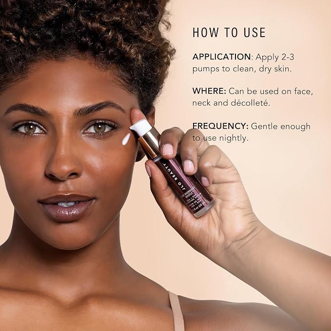 JLO BEAUTY Face Serum Set for Day & Night, Hydrating & Exfoliating Skincare - Image 3