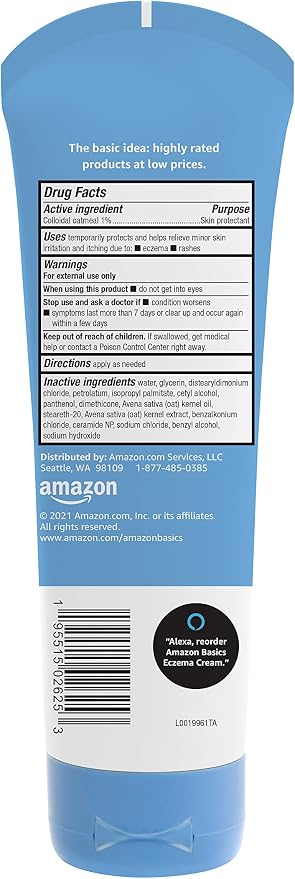 Amazon Basics Eczema Soothing Moisturizing Cream - Image 2