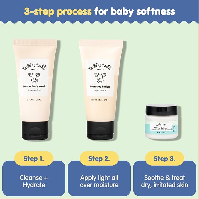 TUBBY TODD 3-Step Baby Bath & Skincare Routine - Image 3