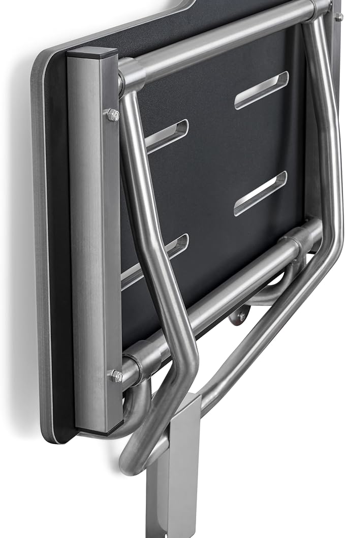 Seachrome 32" x 22.5” Black Reversible Folding Transfer Tub/Shower Seat - Image 6