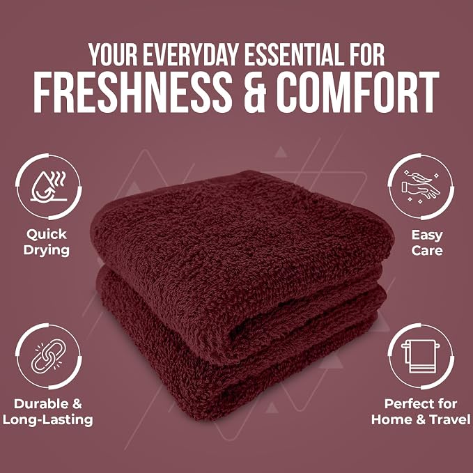 DAN RIVER 12 Pack Wash Cloths for Showering - Image 5
