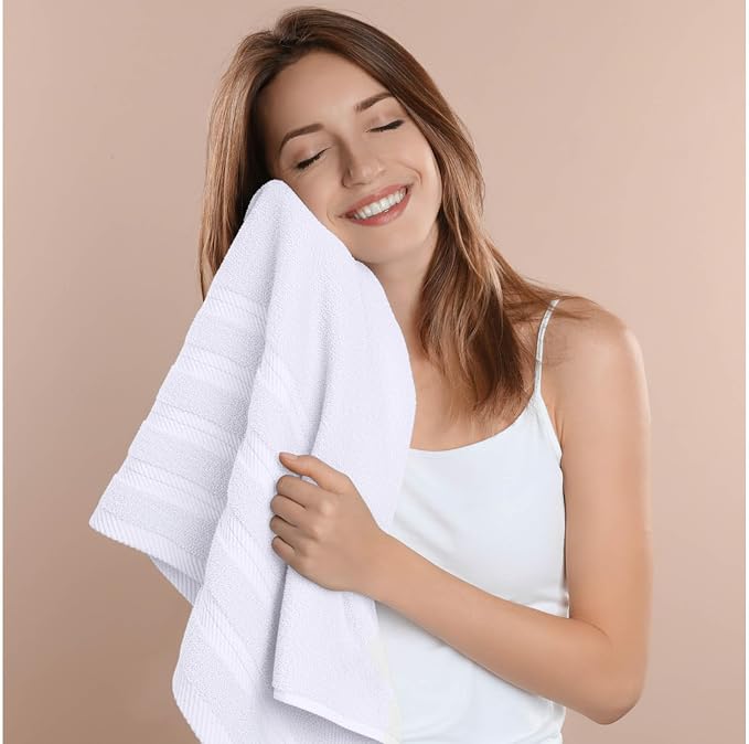 Utopia Towels 4 Pack Premium Extra Large Bath Towels Set, 100% Ring Spun Cotton - Image 9