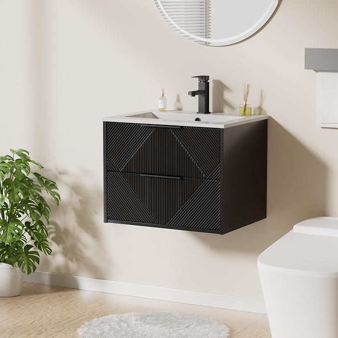 LUCKWIND 24" Floating Bathroom Vanity - Image 6