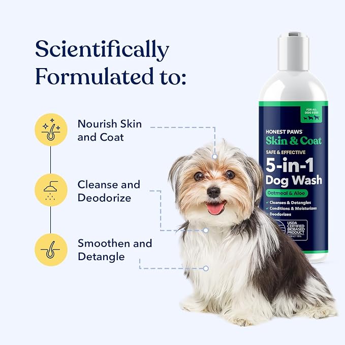 Honest Paws Dog Shampoo and Conditioner - Image 2