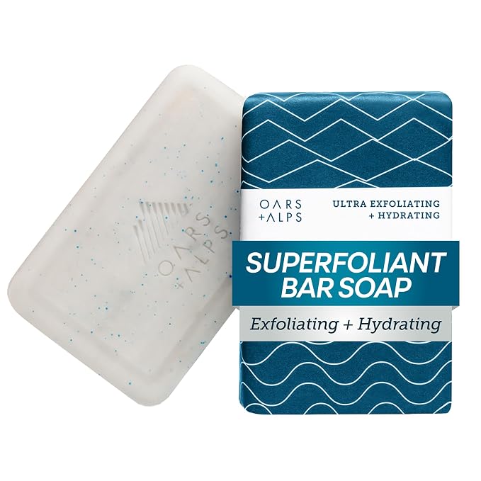 Oars + Alps Eucalyptus Superfoliant Exfoliating Bar Soap by OarsAlps