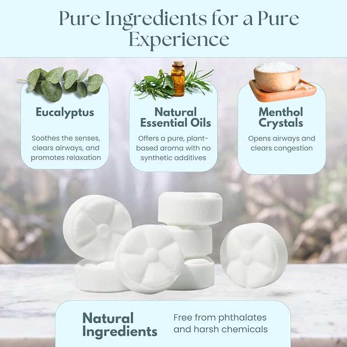 TLG Essence Shower Steamers Aromatherapy 7 Pack – USA Made - Image 8