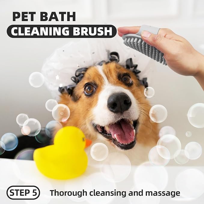 Dog Brush for Shedding, Undercoat Rake, Slicker Brush, Deshedding Comb - Image 6