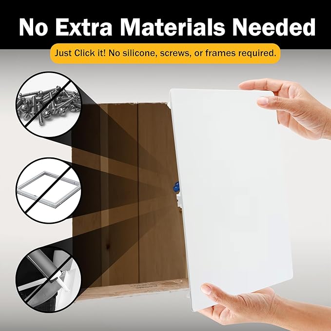 Plastic Access Panel 6x6 inches - Image 4