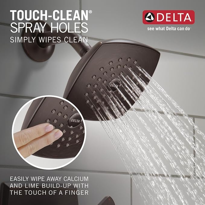 Delta Faucet Ashlyn 14 Series Single-Handle Tub and Shower Trim Kit, Shower - Image 4