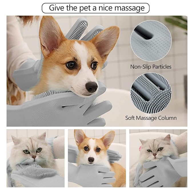 Pet Grooming Gloves - Image 4