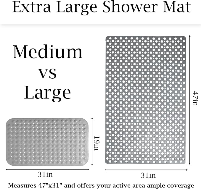 Extra Large Non Slip Shower Mat - Image 2