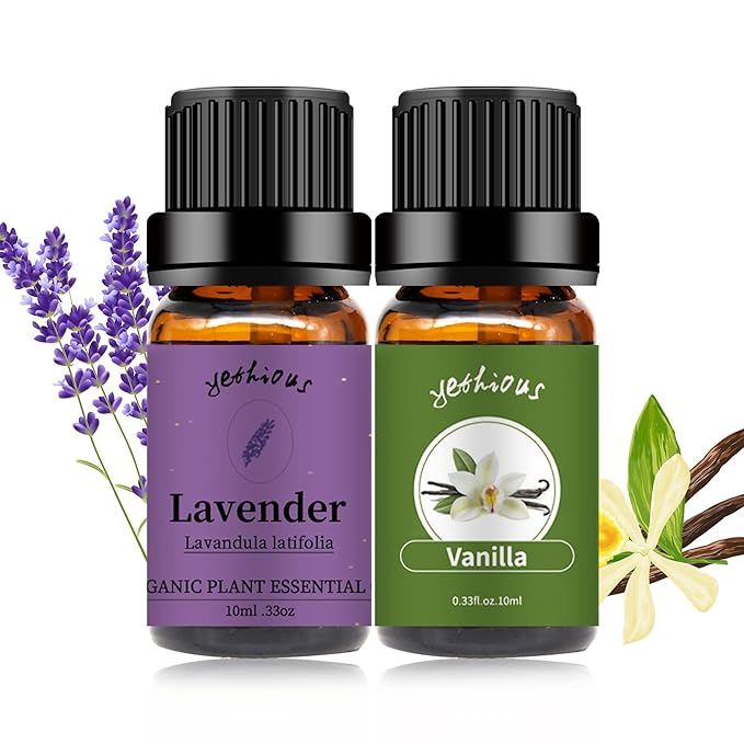 yethious Vanilla Essential Oil for Diffuser Organic Vanilla Lavender Essential by yethious
