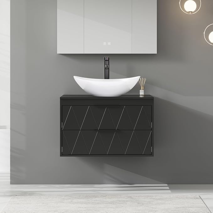 eclife 30" Floating Bathroom Vanities - Image 3