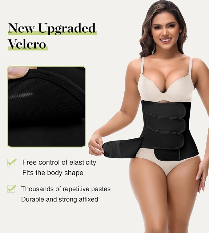 SHAPSHE Waist Trainer for Women Postpartum Recovery Wrap Waist Cincher Corset - Image 4