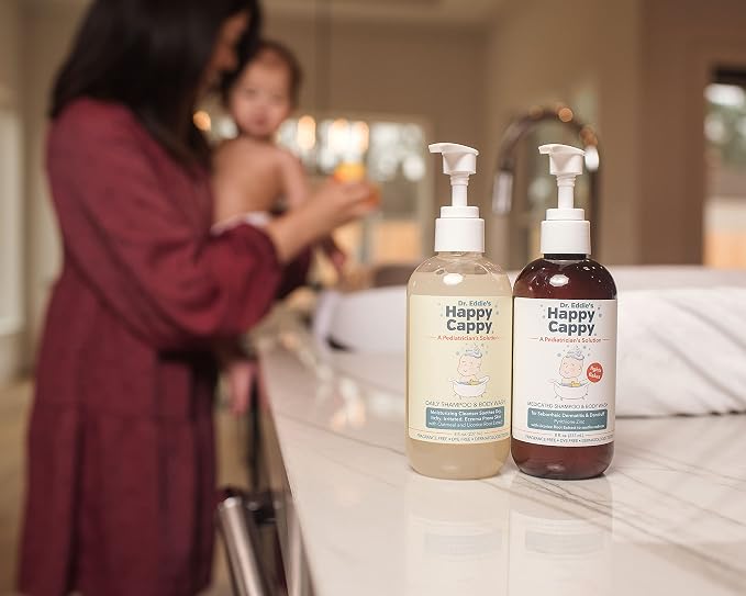 Happy Cappy Daily Medicated Shampoo and Body Wash Bundle - Image 6