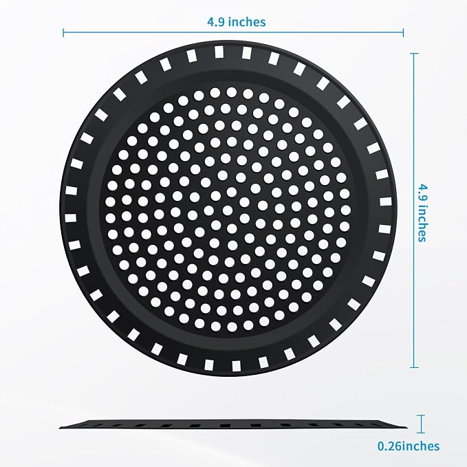 Shower Drain Hair Catcher, Shower Drain Cover Bathtub Drain Strainers Weighted - Image 2